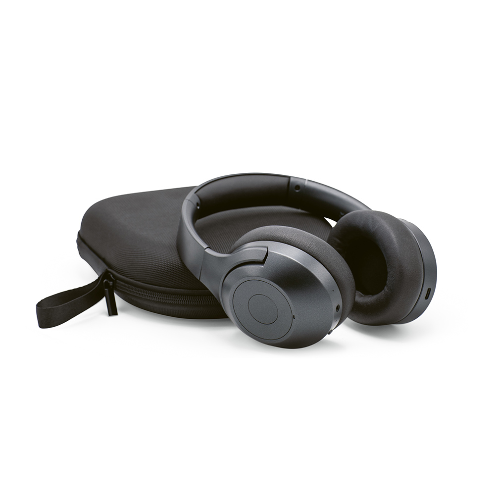 Casque sans fil Ultraz ABS recyclé,600mAh ANC Autonomie jusqu’à 35h