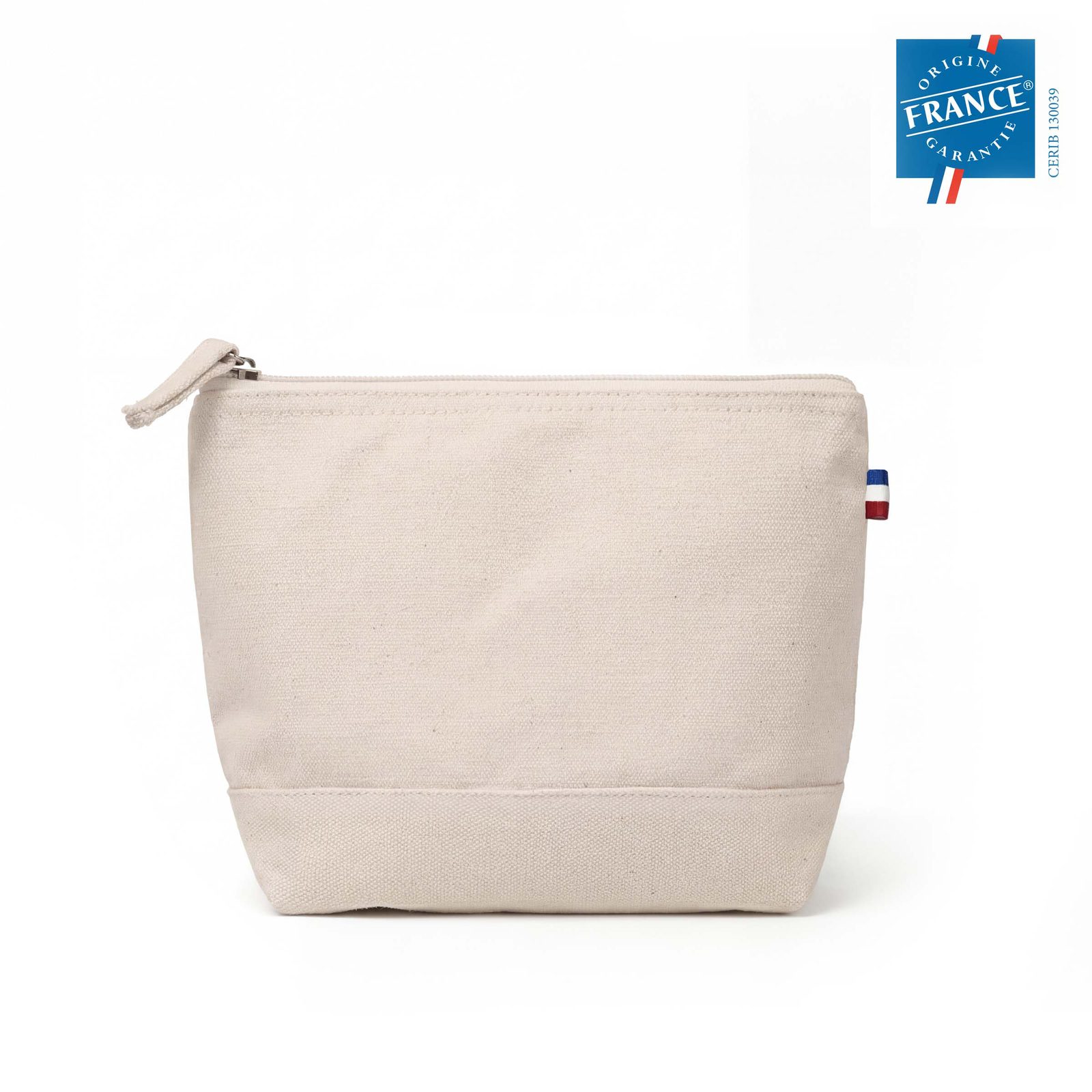 Trousse coton 220g fabriqué en France