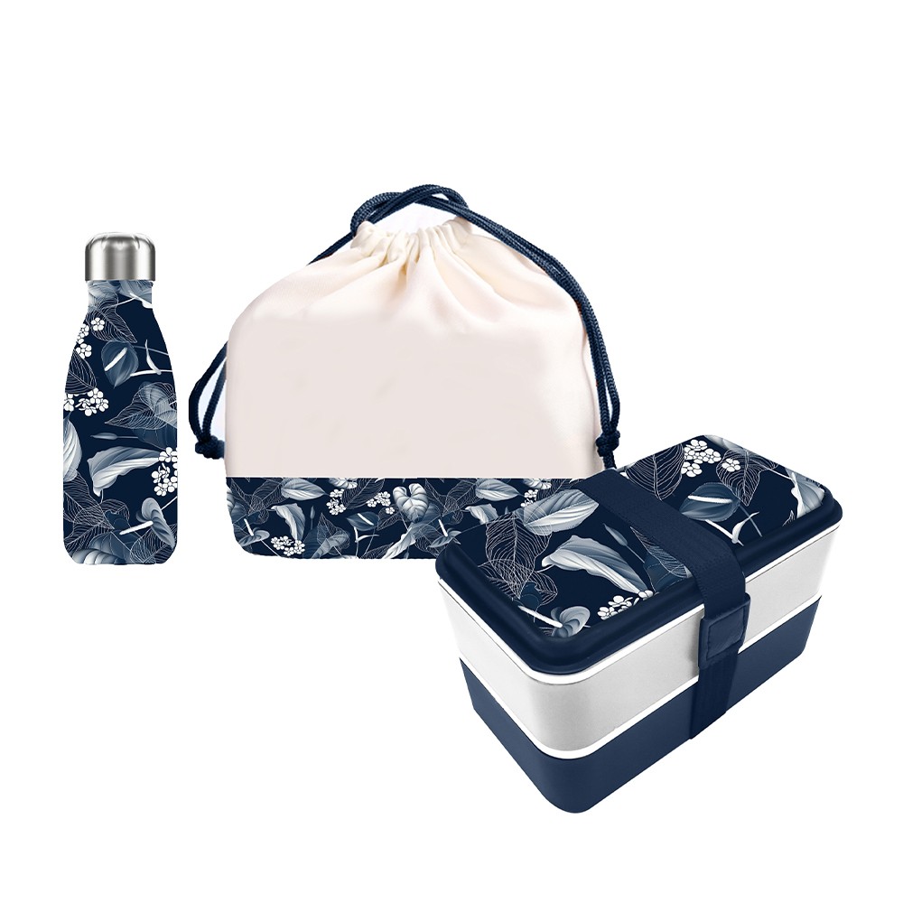 Set 3pièces -Lunchbox, Sac & Bouteille isotherme