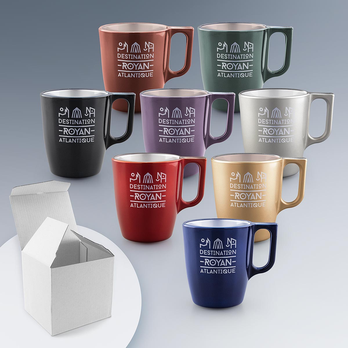 Mug 25 cl verre trempé