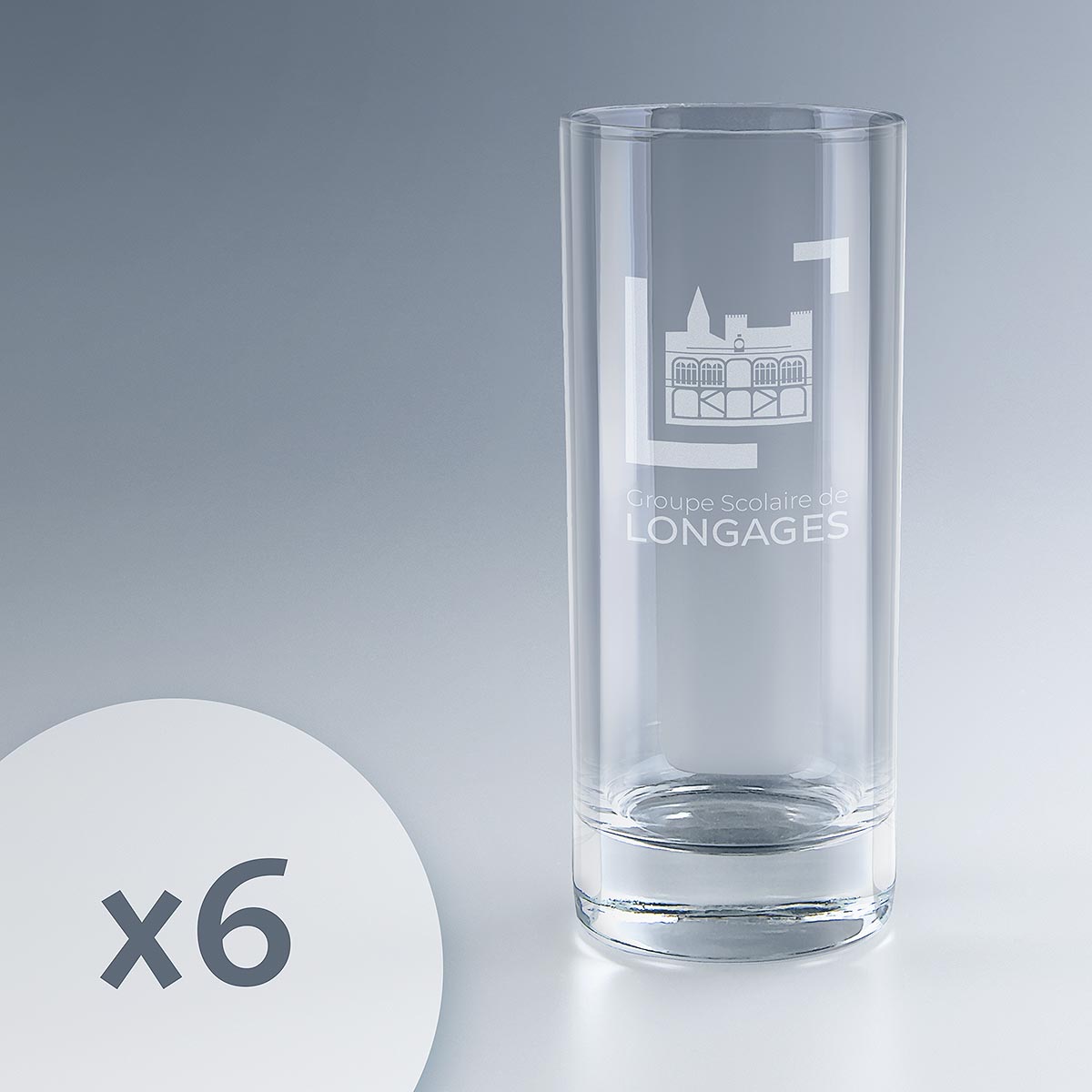 Verre à jus 33 cl (boîte de 6)